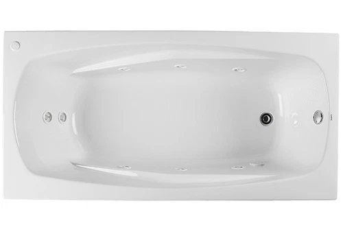 PROFLO PFWPLUSA7242 Lansford 72" x 42" Whirlpool Bathtub - White - Picture 2 of 3