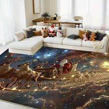 Luxury Large Luxury Mat - Extra Long  & Extra Wide  Plush Soft Velvet Floor Mat,