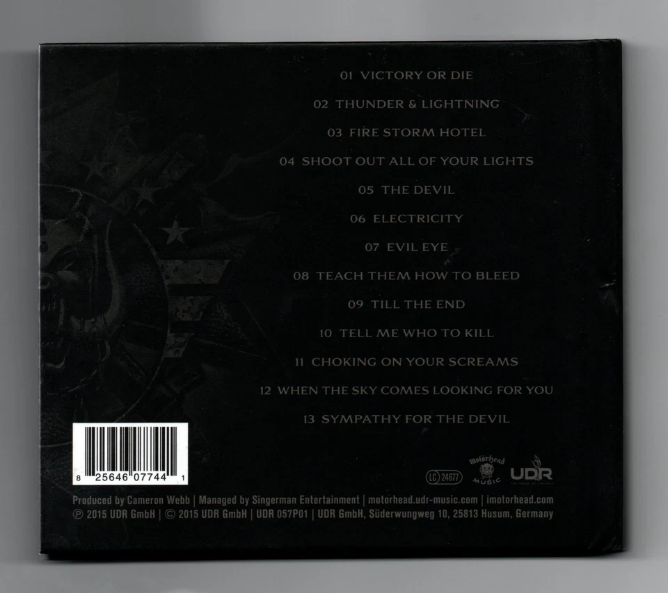 Motörhead - Bad Magic (2015    ltd. Ecobook CD) - Bild 2 von 2