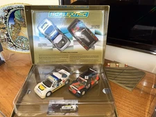 Scalextric C3267A Classic Rallycross MG Metro 6r4 v Ford RS200 1/32 Slot Car DPR