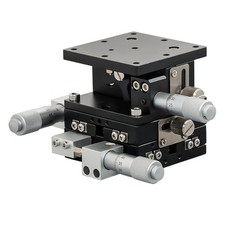 Aluminium 3 Axis XYZ Linear Stage Trimming Platform Bearing Tuning Sliding Table