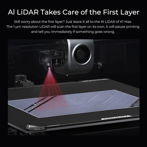 Creality K1 Max 3D Printer Fast Speed & High Accuracy 300*300*300mm Large Size - Picture 4 of 9
