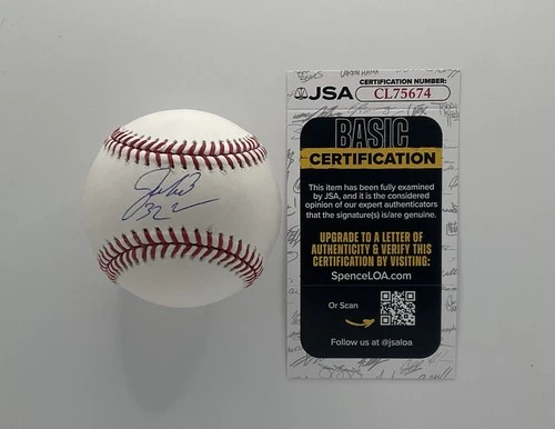 Jacob Misiorowski Autographed Baseball JSA Authentic