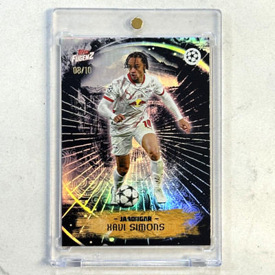 2025-26 Topps Fugenz RB Leipzig XAVI SIMONS Black Foil /10