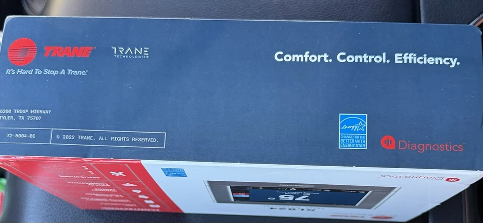 Train Smart Thermostat XL824 Model#TCONT82452D TOUCH SCREEN 4.3” Color - Image 4 of 4