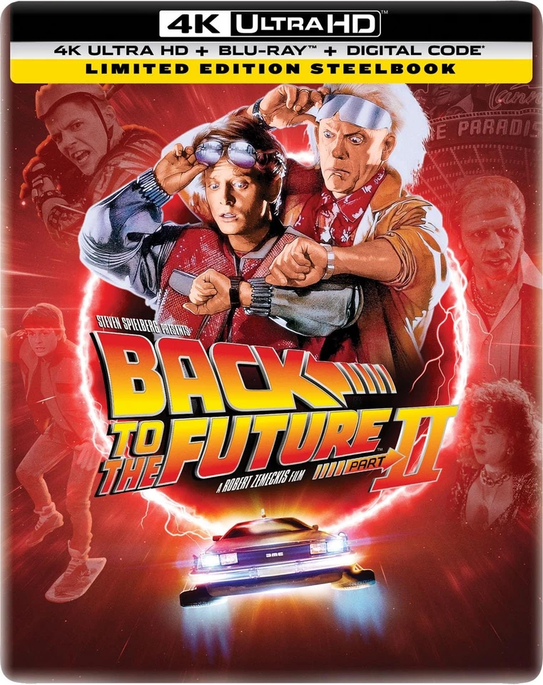 Back to the Future Part II - Limited Edition 40th Anniversary S (4K UHD Blu-ray) - Image 2 of 4