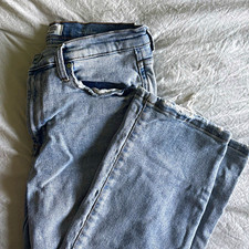 Kensie Vintage Luxe High Rise Straight Jeans ...