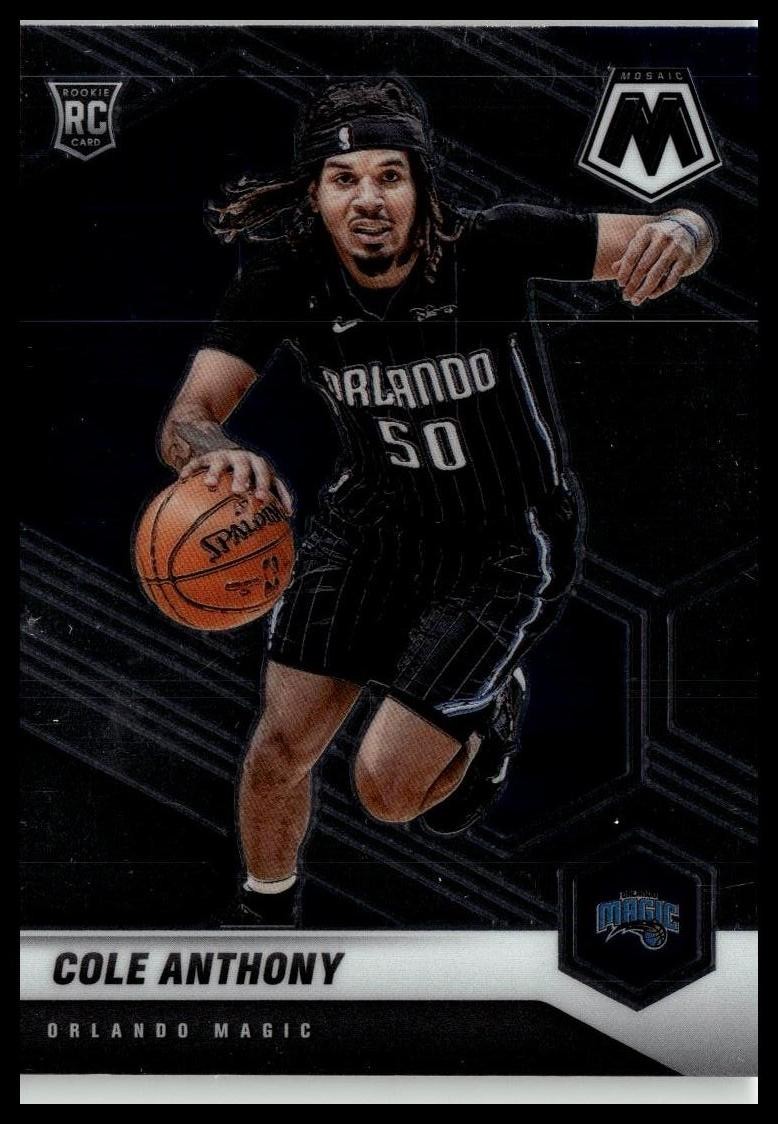 2020-21 Panini Mosaic #207 Cole Anthony