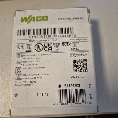 WAGO 750-670 - Stepper Controller - Schrittmotor Treiber - Wago SPS