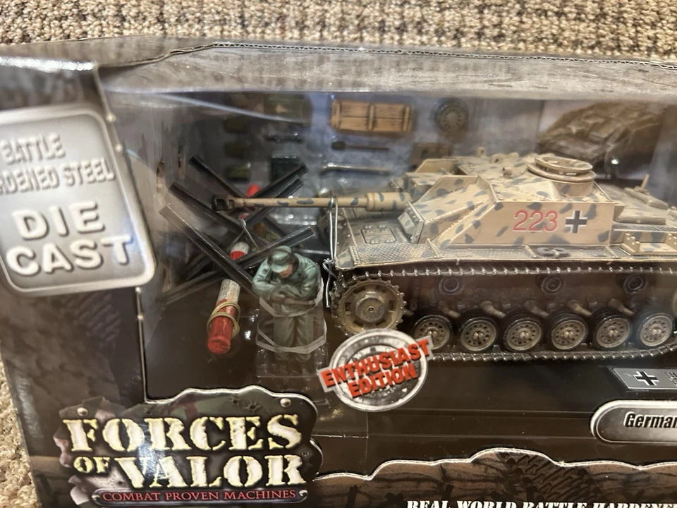 Unimax Forces of Valor 1:32 German StuG III Ausf G, E. Front 1943, No. 81306 - Image 4 of 4