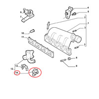 Klammer FüR Verschiedene Anwendungen Fiat - Alfa - Lancia Original 7714065