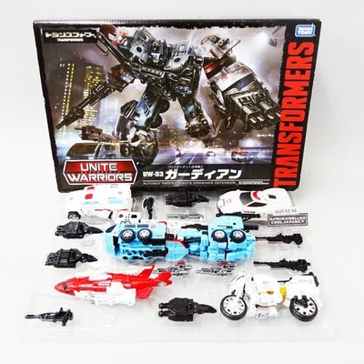 Transformers Unite Warriors UW-03 Guardian Actionfigur Takara Tomy Japan...