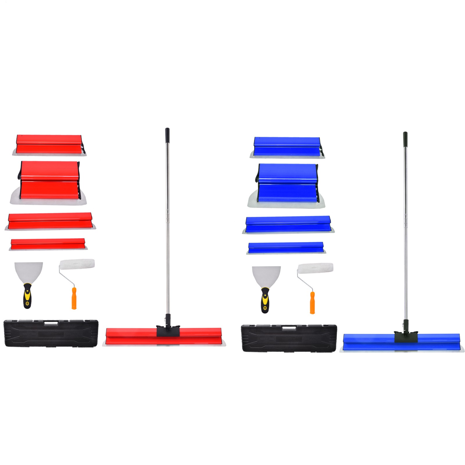 Flächenspachtel Set 20/40/60/80/100cm Wänden Decken Verputzen mit Teleskop