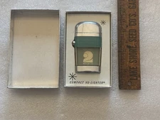 Vintage Scipto Compact Vu Lighter In Original Box District 2 Marine Engineers