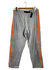 WIND AND SEA Bottoms, Large, Polyester, Gray, WDS-19A-PT-07