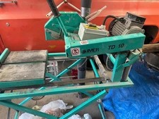 Imer TD-10 inch 1.5 HP wet tile saw with heavy duty stand used