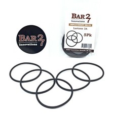 Confezione 5 Cinghie Trasmissione Ricambio Lortone 3A 1.5 + Bicchieri Rock KomeStone K1 & K3