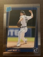 2021 Donruss Clearly #23 Casey Mize RC RATED ROOKIE chronicles