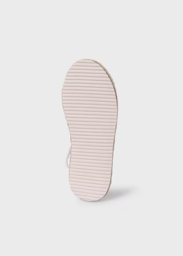 SCARPE ESPADRILLAS SANDALI BIMBA MAYORAL 43554 COTONE 19 BIANCO ORIGINAL PE 2024 - Picture 5 of 5