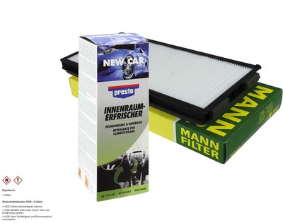 MANN-Innenraum-Filter+Presto Klima-Fresh für BMW 5er E34 Touring 