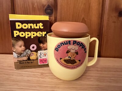 Vintage toy Little Angel Toy Donut Popper pop up toy NEW in Box
