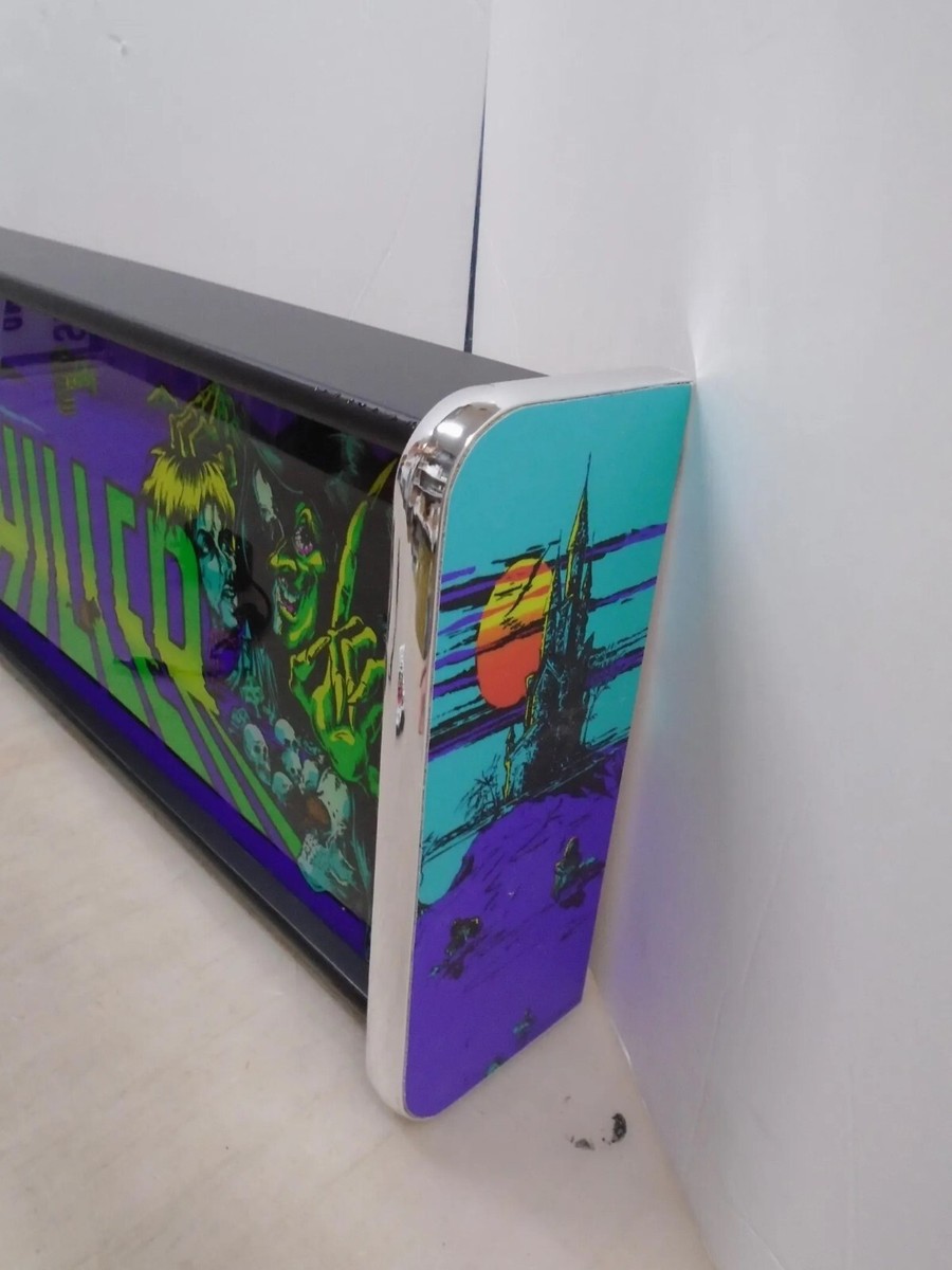 Exidy Chiller arcade Marquee Game/Rec Room LED Display light box