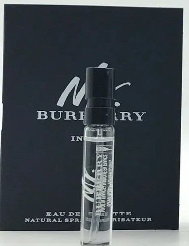 New | Burberry | MR. BURBERRY | INDIGO | Eau De Toilette | Spray | 2 ml - Picture 2 of 2