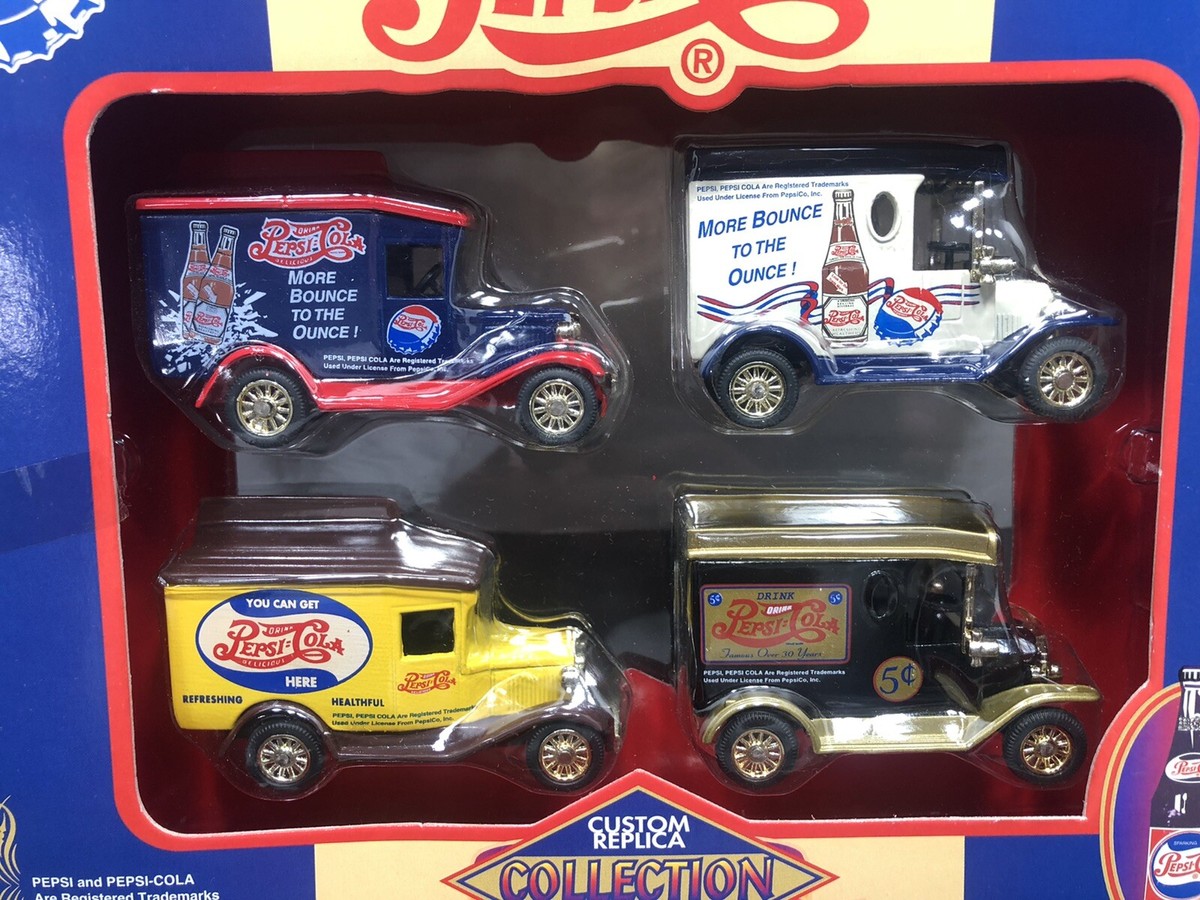 Pepsi~Cola Custom Vehicle Replica Collection Die Cast Car Golden