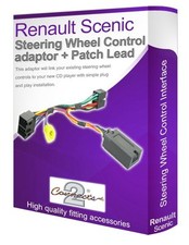 Renault Scenic Lenkradsteuerleitung, Auto Stereo Stiel Adapter Schnittstelle