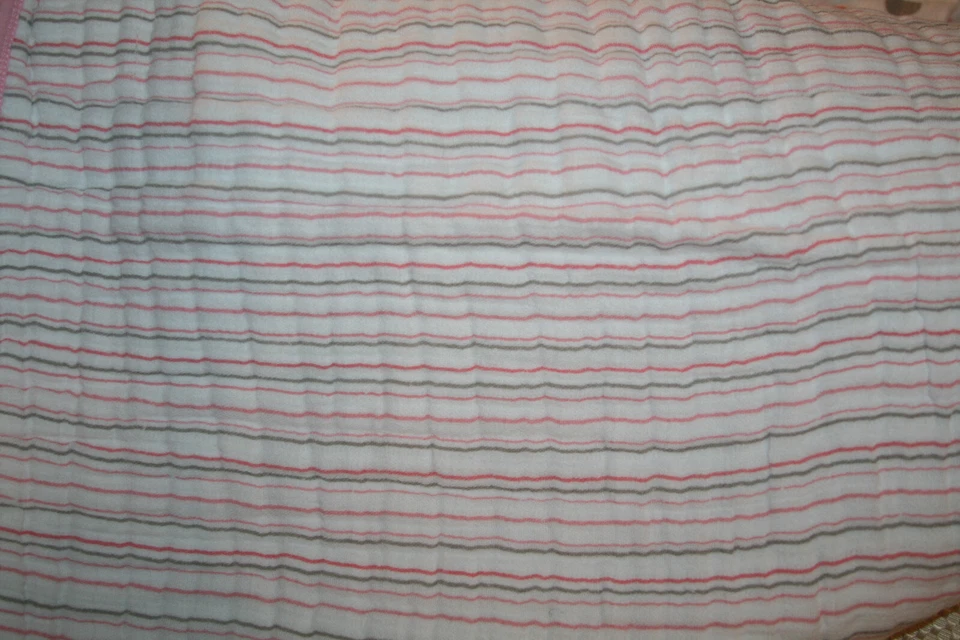 Cobertor Aden and Anais Dream musselina pontos e listras 45" X 45" - Imagem 3 de 4