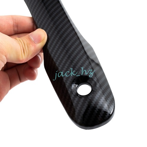 Carbon Fiber Door Handle Cover Style For Toyota Corolla Cross Camry Accessories - Picture 5 of 7