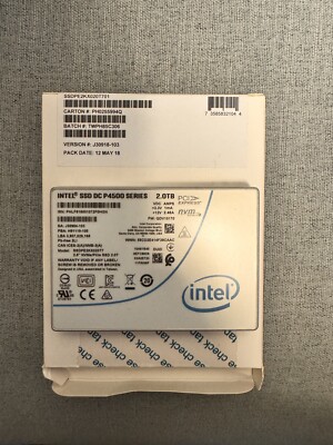 Intel DC P4500 Series 2TB Solid State Drive- SSDPE2KX020T701 for