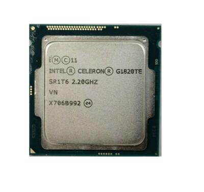 Intel Celeron SR1T6 G1820TE 2.20 GHz 2 MB SmartCache 35 W Processor Used