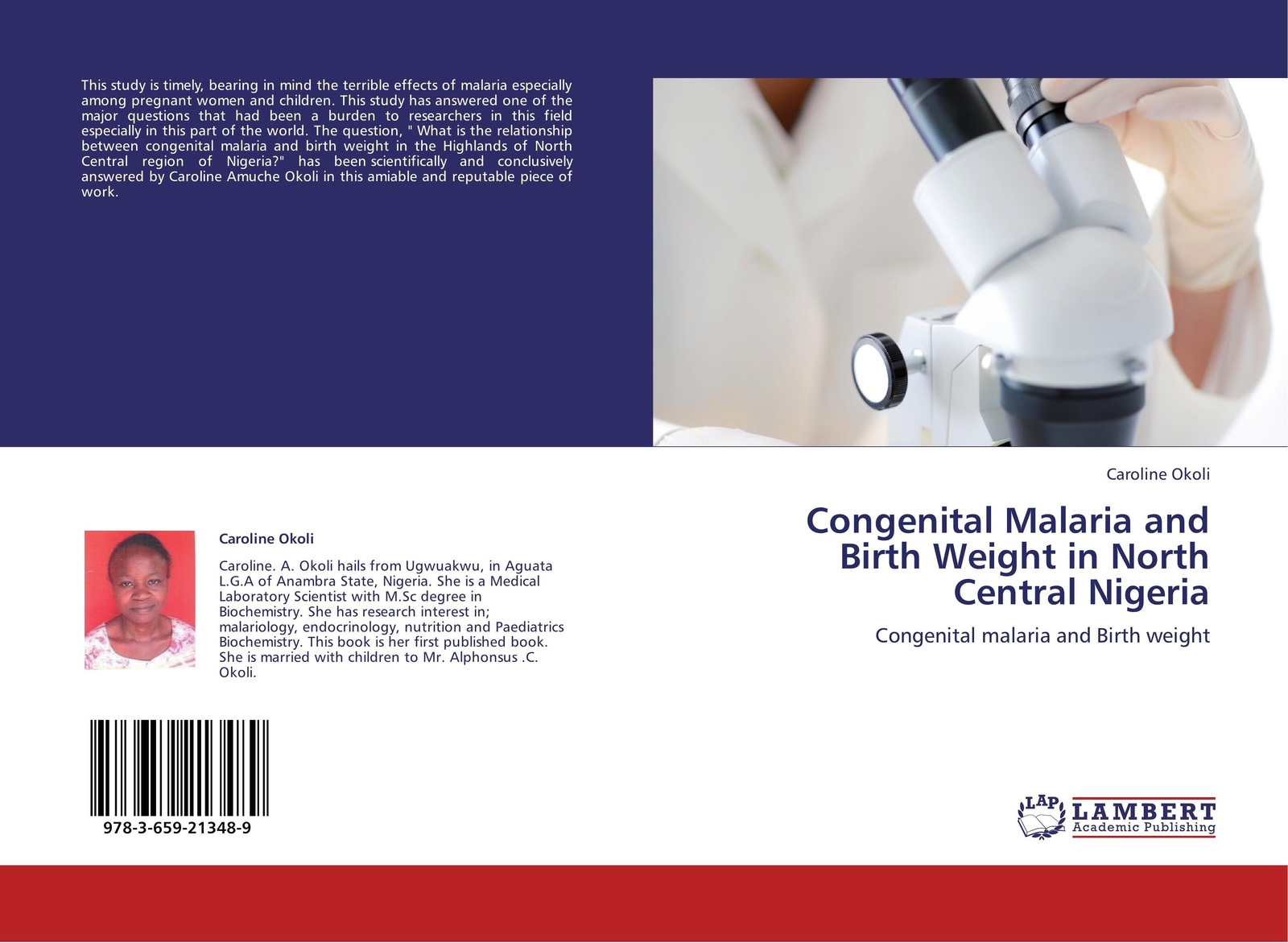 Thumbnail - Caroline Okoli | Congenital Malaria And Birth Weight In North Central