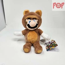 Super Mario 3D Land - Tanooki Mario 7" Plush