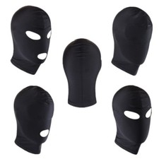 Unisex Blindfold Hood Face Cover Breathable Headgear Spandex Cosplay Costume