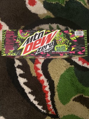 2020 MAJOR MELON ZERO SUGAR MTN DEW Mountain Dew 12 PACK ...