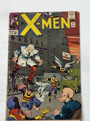 X-Men 11 Jack Kirby Stan Lee 1st App The Stranger Marvel Comics