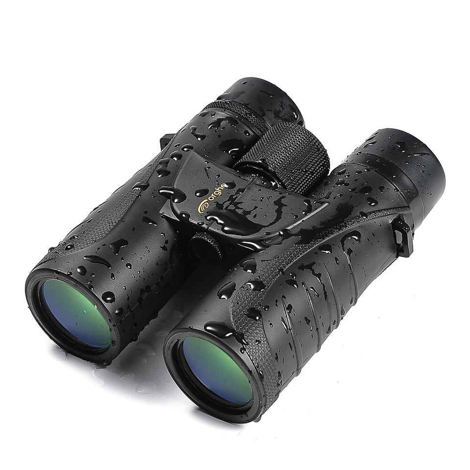 60X100 Zoom with Night Vision Outdoor Travel Binoculars Hunting BAK4 Telescope - Image 3 of 4