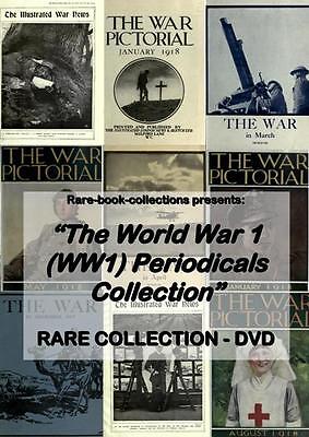 World War 1 Magazines on USB 1914-1918 WW1 Great war Illustrated New History M0