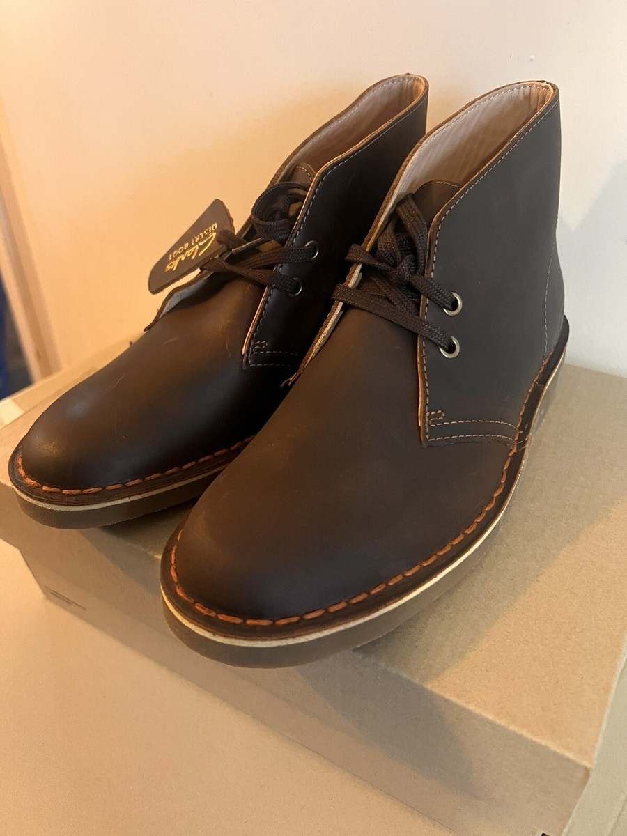 New Clarks Originals Desert Boot Beeswax Leather UK D EU 37