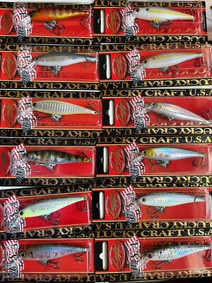 LUCKY CRAFT Pointer 78 SP Suspending Minnow Jerkbait Lure 3 1/8'' 3/8oz 12 colors