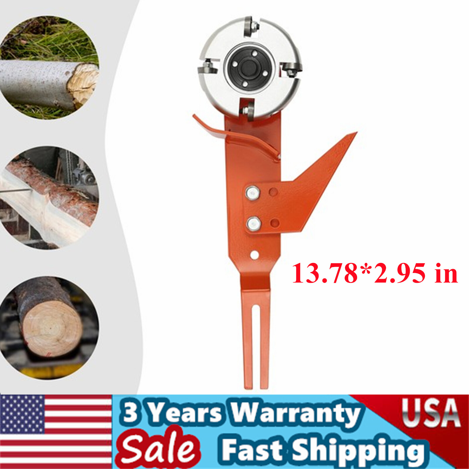 HUSQVARNA Chainsaw Mill Attachment for Log Debarking Peeling Notching