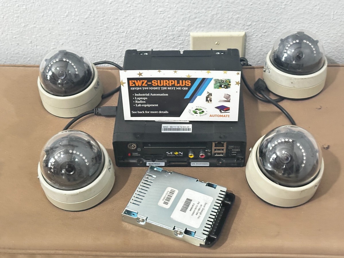 SEON TROOPER TLHD DVR + HARD DRIVE CADDY 4 SEON 050-1057 DOME