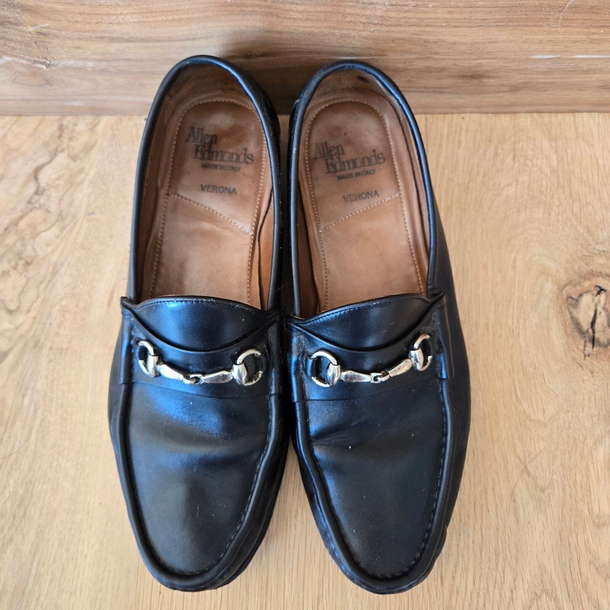 Allen Edmonds Verona Mens Slip on Loafer Italy Preppy 10 