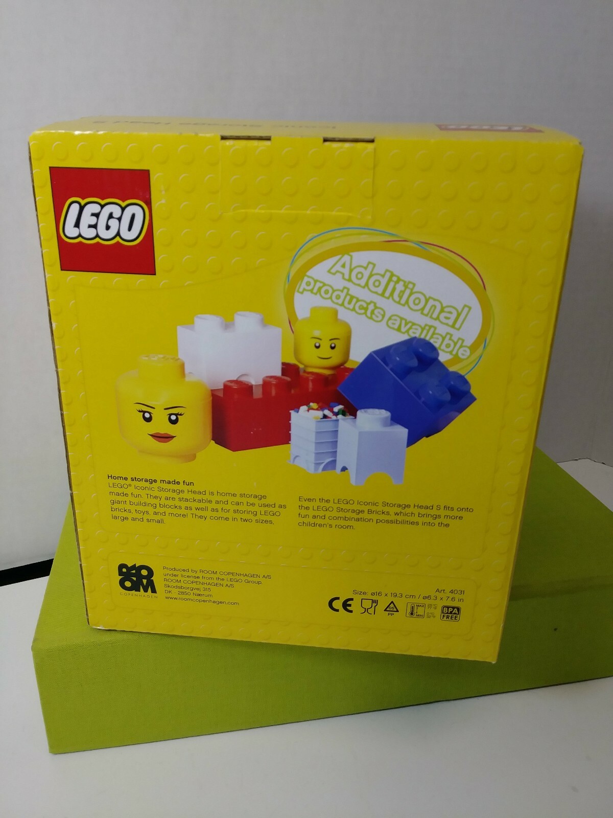 lego figure storage box