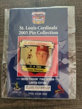 2005 Jason Marquis Post Dispatch Pin Final Season Limited Edition