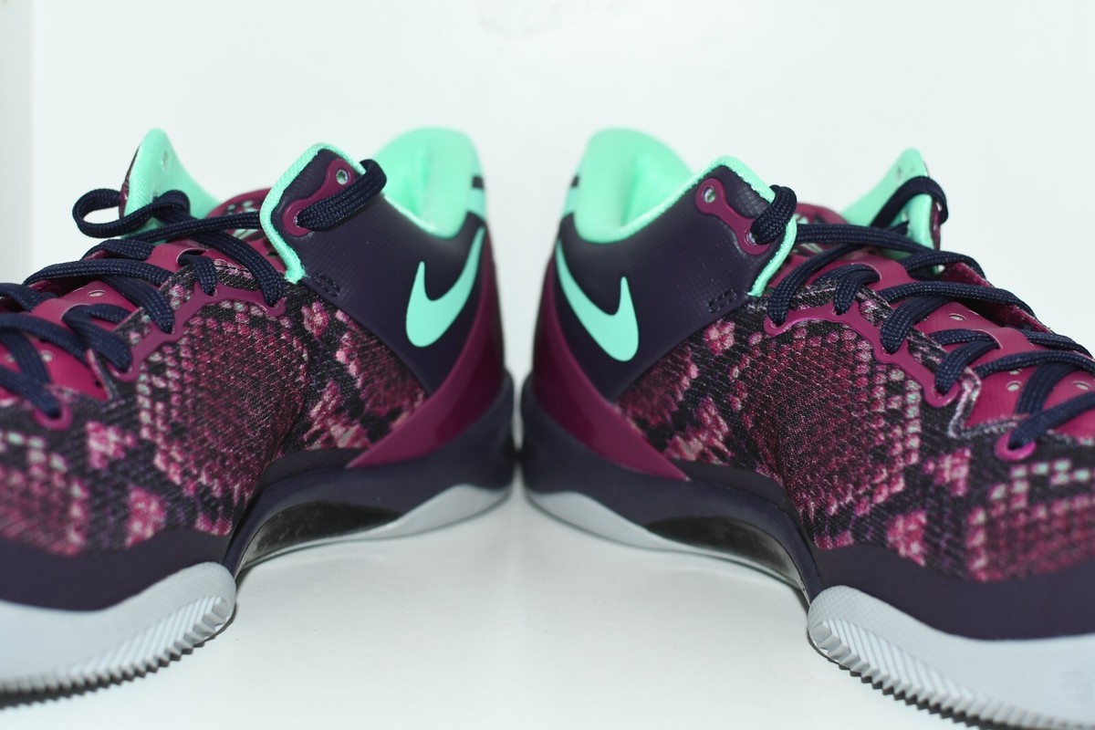 シューズ(男性用) Kobe 8 Pit Viper Nike Kobe 8 Pit Viper Size 6.5Y GS 555586-500 Purple Dynasty