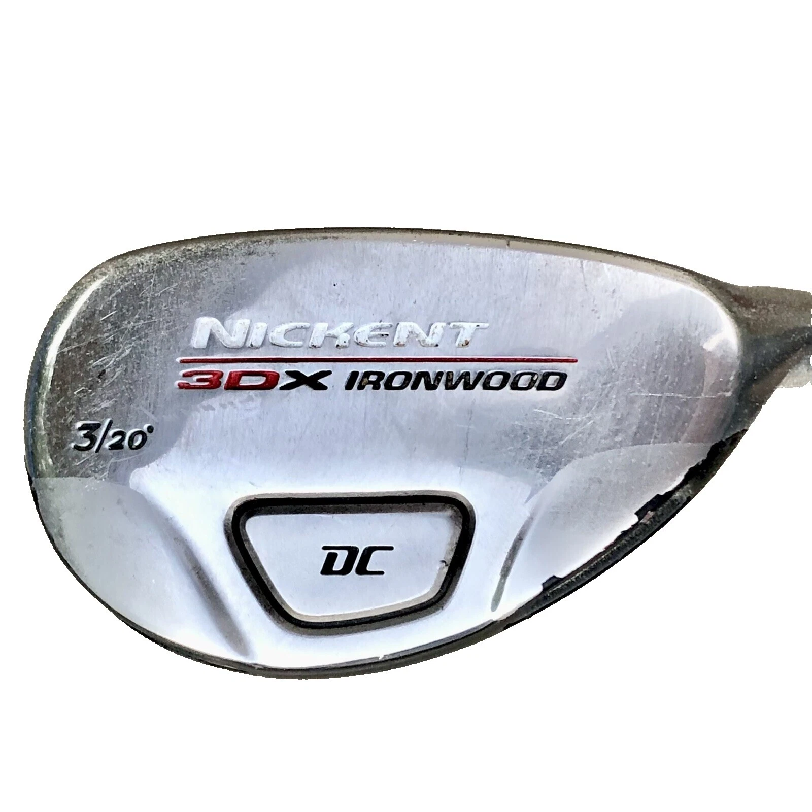 Cabeza de acero inoxidable Nickent Regular Flex Palos de Golf