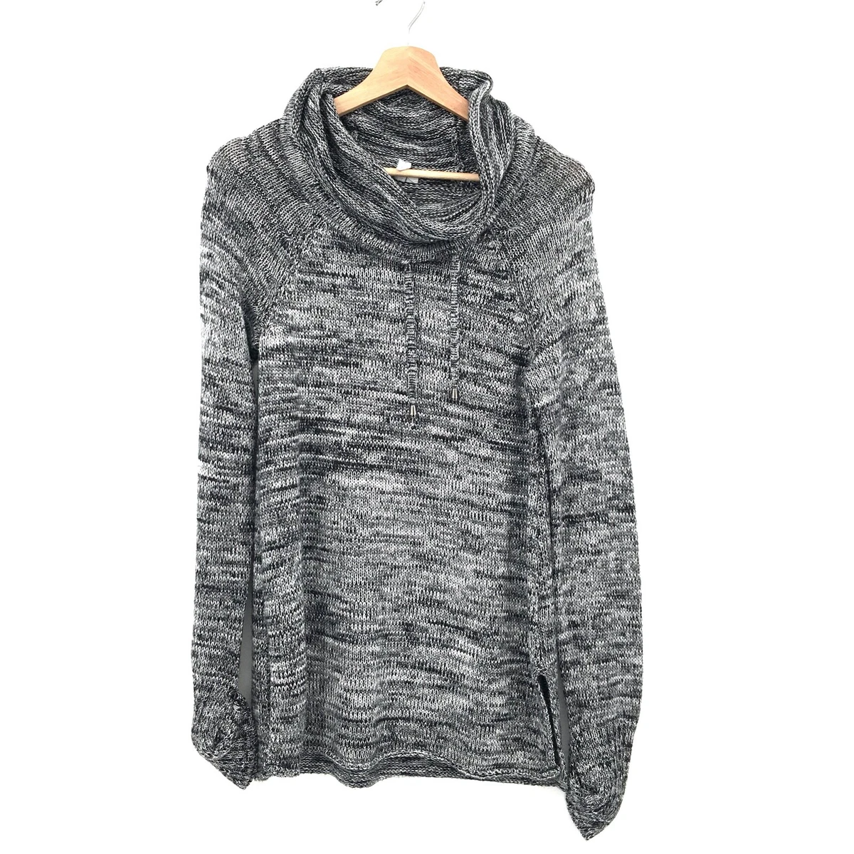 Cable and gauge cowl neck sweater store